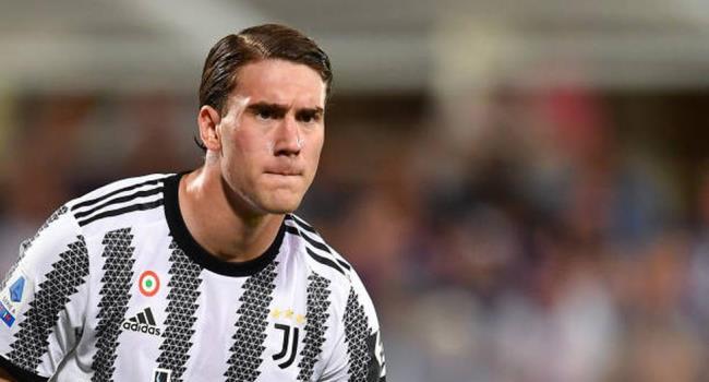 Dusan Vlahovic, delantero de la Juventus de Turín