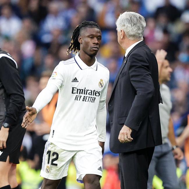 Camavinga y Ancelotti