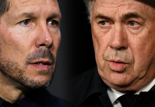 Simeone y Ancelotti