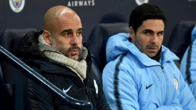 Guardiola y Arteta