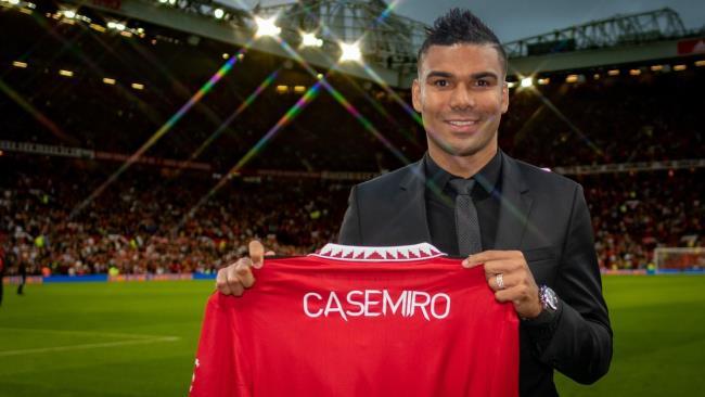 Casemiro, futbolista del Manchester United