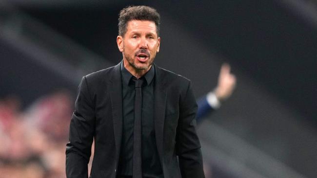 Cholo Simeone, entrenador del Atlético de Madrid