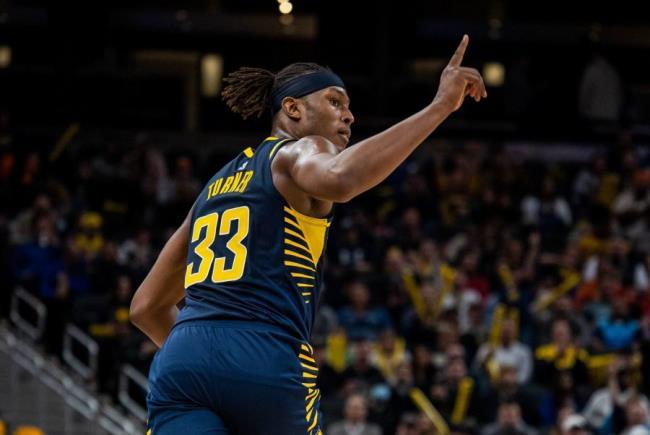 Myles Turner, jugador de los Indiana Pacers