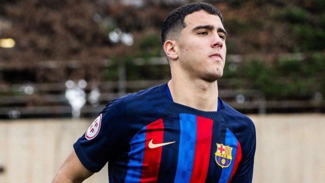 Ángel Alarcón, futbolista del FC Barcelona