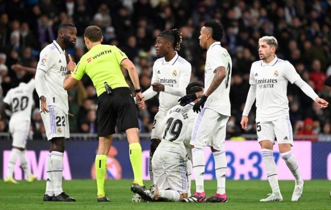 Real Madrid ante la Real, ayer