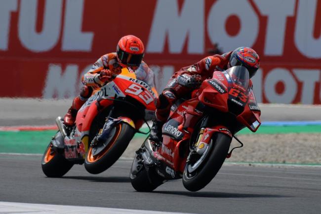 Márquez y Bagnaia