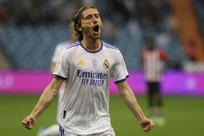 Luka Modric, futbolista del Real Madrid