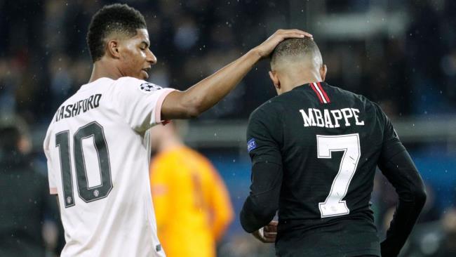 Mbappé y Rashford