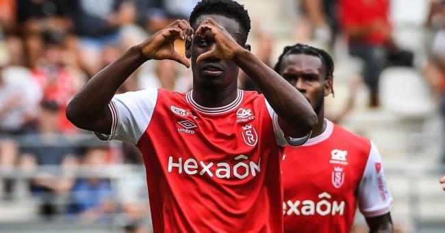 Balogun, futbolista del Stade Reims