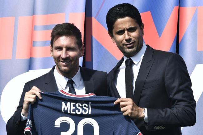 Messi y Al-Khelaïfi