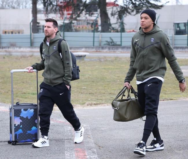 Messi y Mbappé