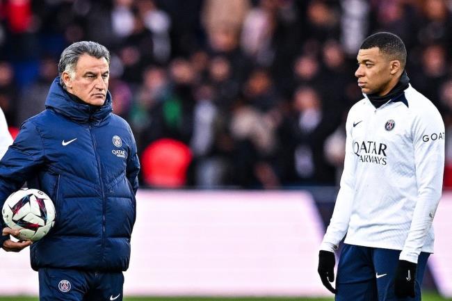 Galtier y Mbappé