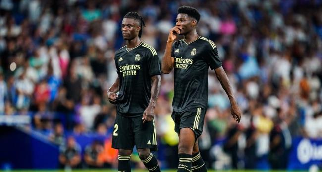 Tchouameni y Camavinga, futbolistas del Real Madrid