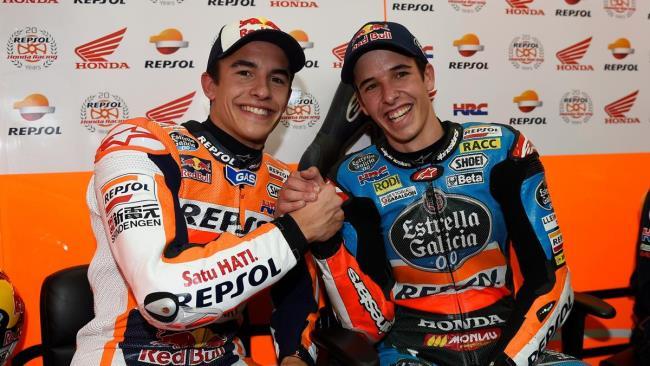 Álex Márquez y Marc Márquez