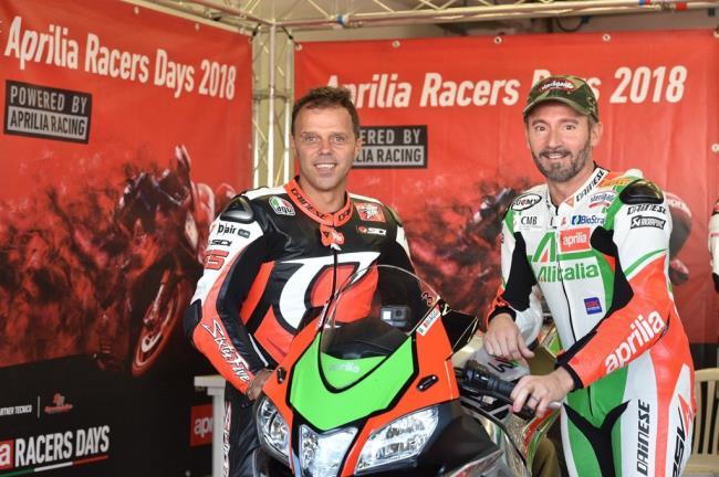 Capirossi y Biaggi