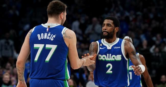 Doncic y Kyrie Irving