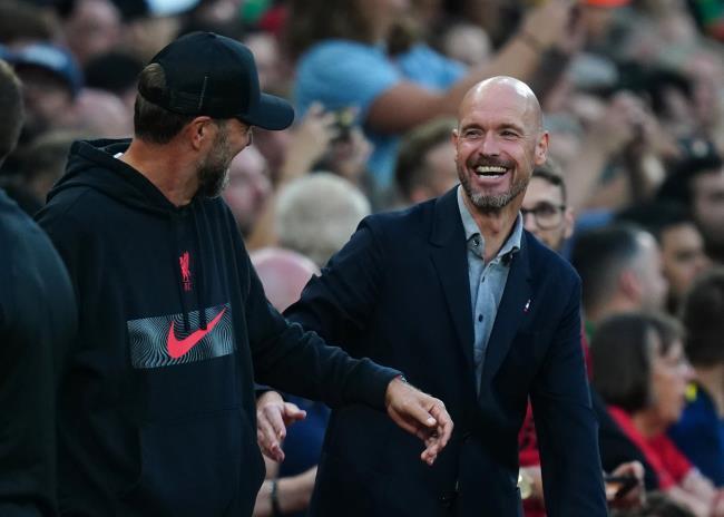 Ten Hag y Klopp