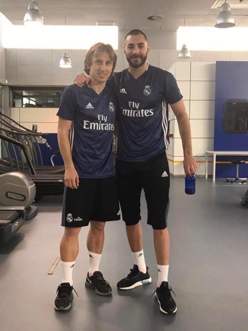 Benzema y Modric