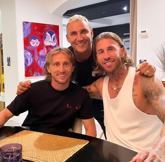 Ramos, Keylor y Modric