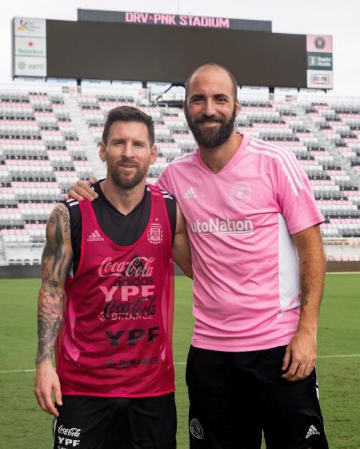 Messi e Higuaín