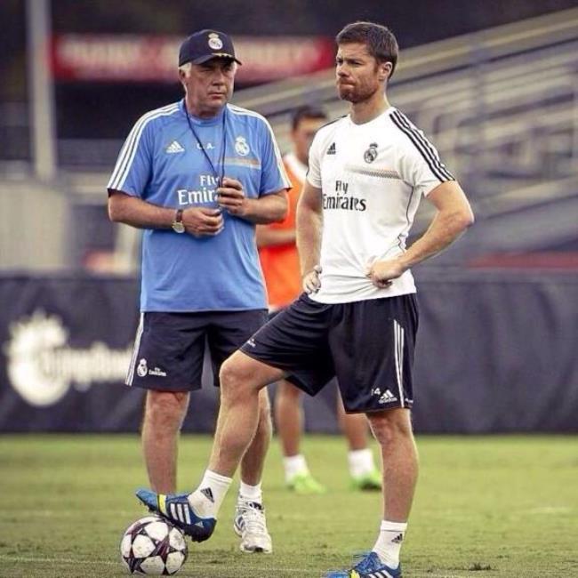 Ancelotti y Alonso