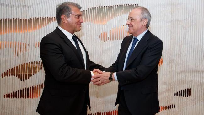Laporta y Florentino