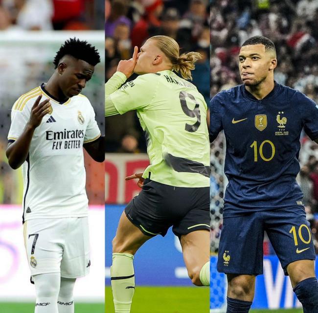 Vini, Haaland, Mbappé
