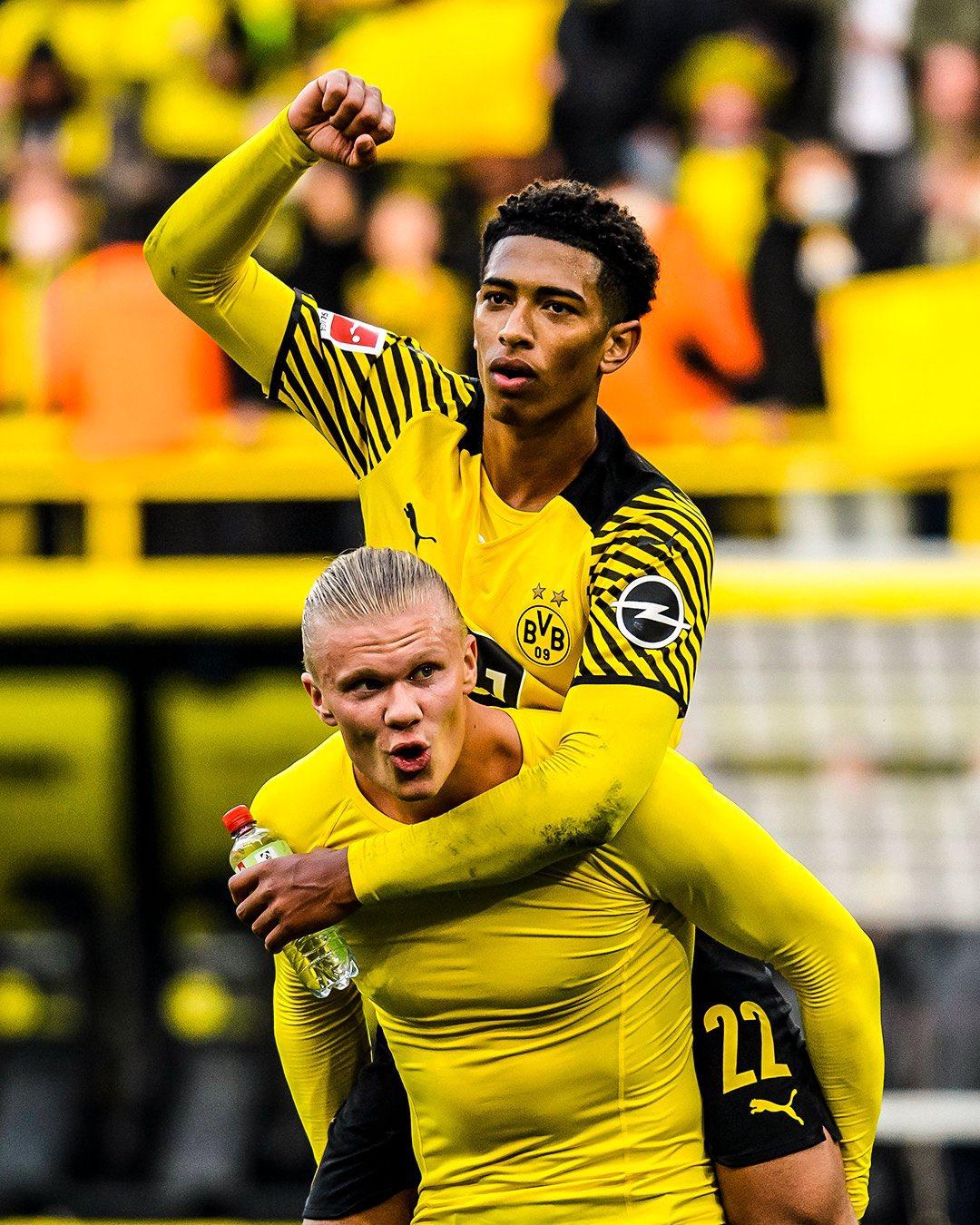 Haaland y Bellingham