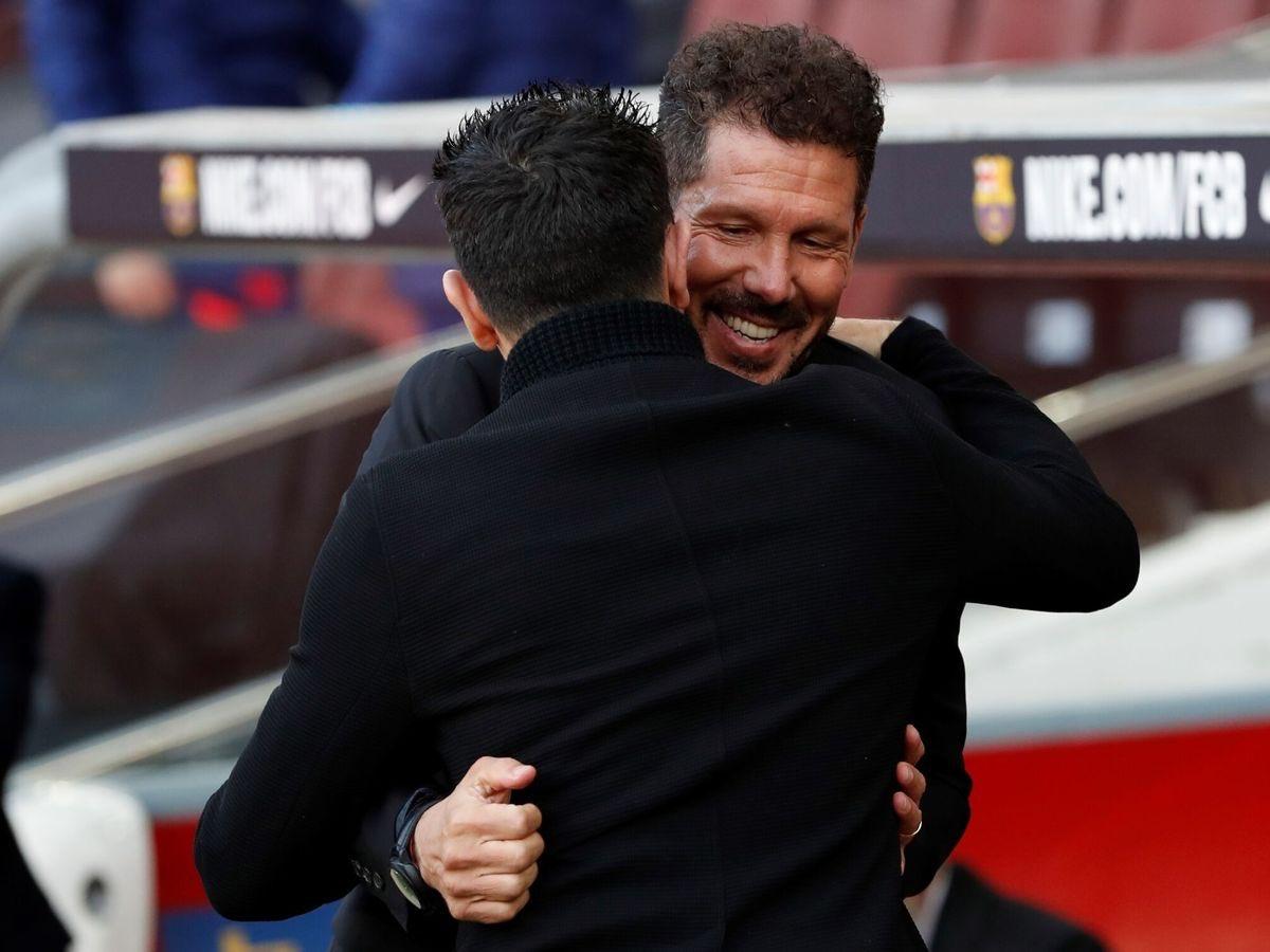 Xavi y Simeone