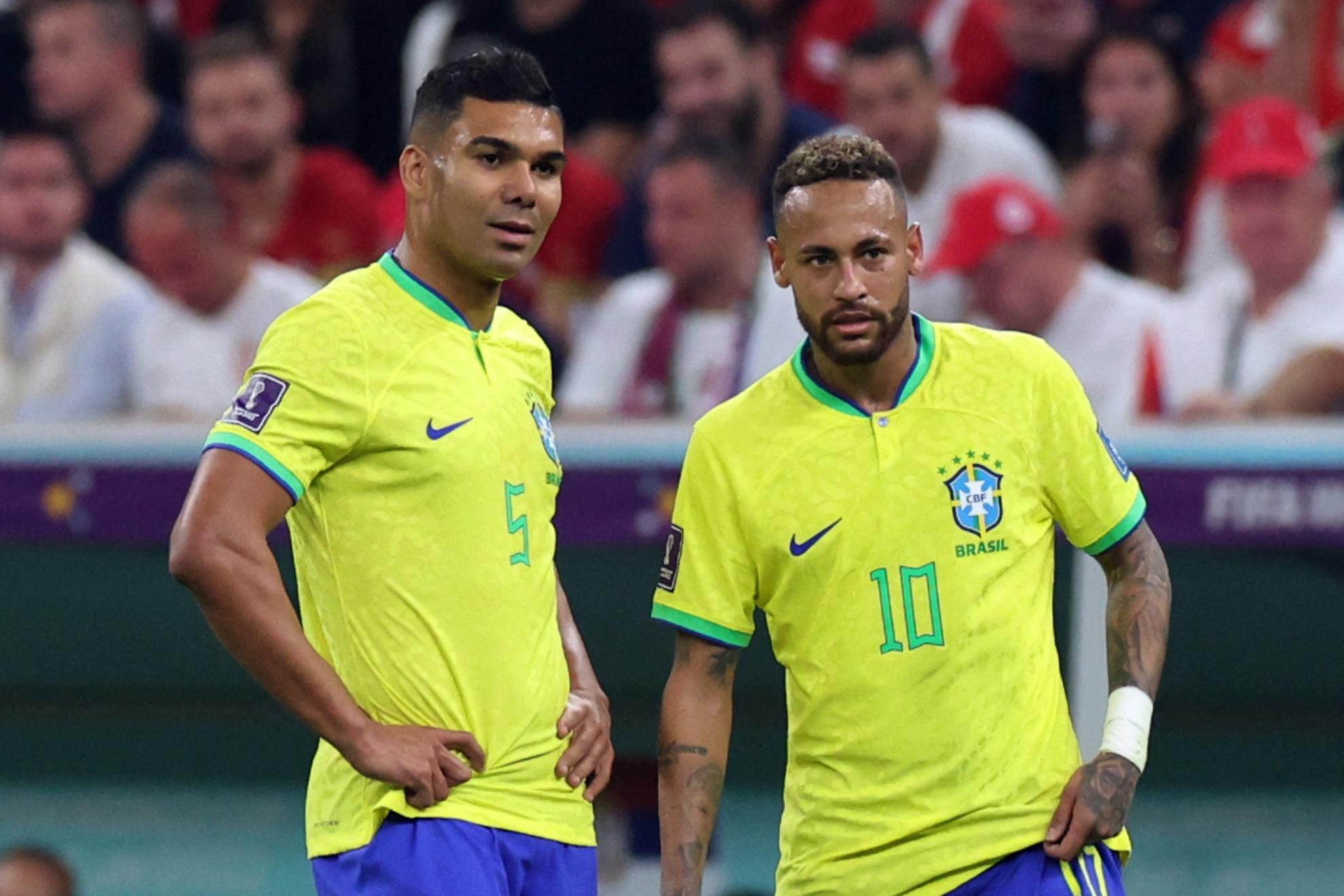Neymar y Casemiro