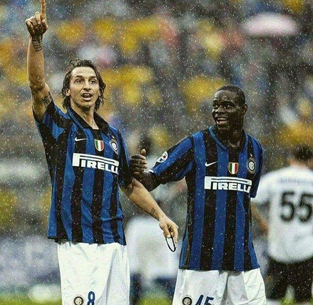 Ibra y balotelli