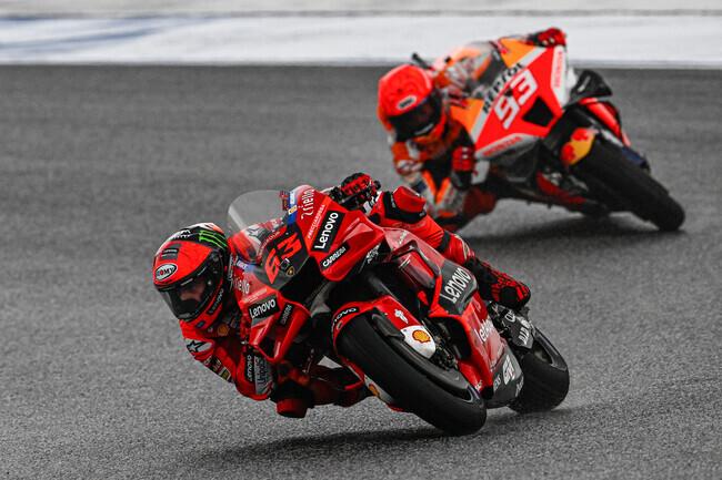 Bagnaia y Márquez