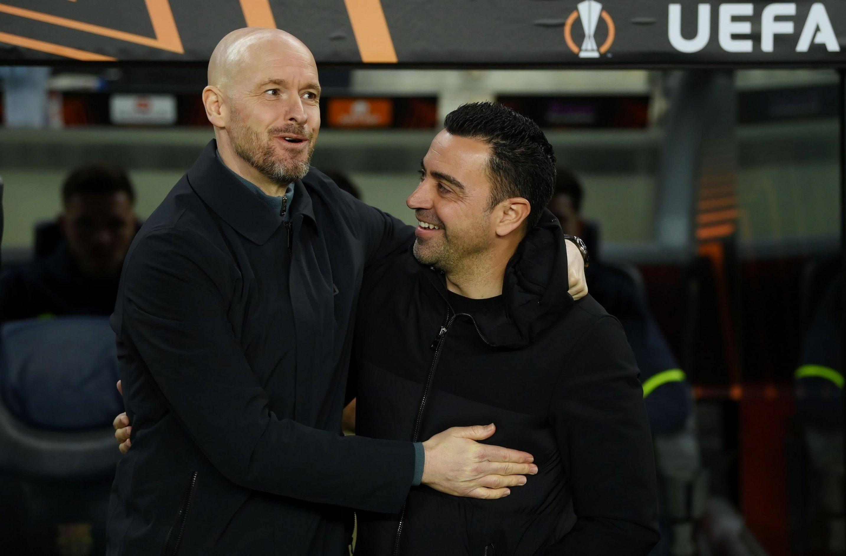 Ten Hag y Xavi