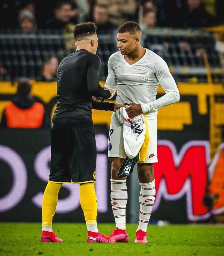 Sancho y Mbappé