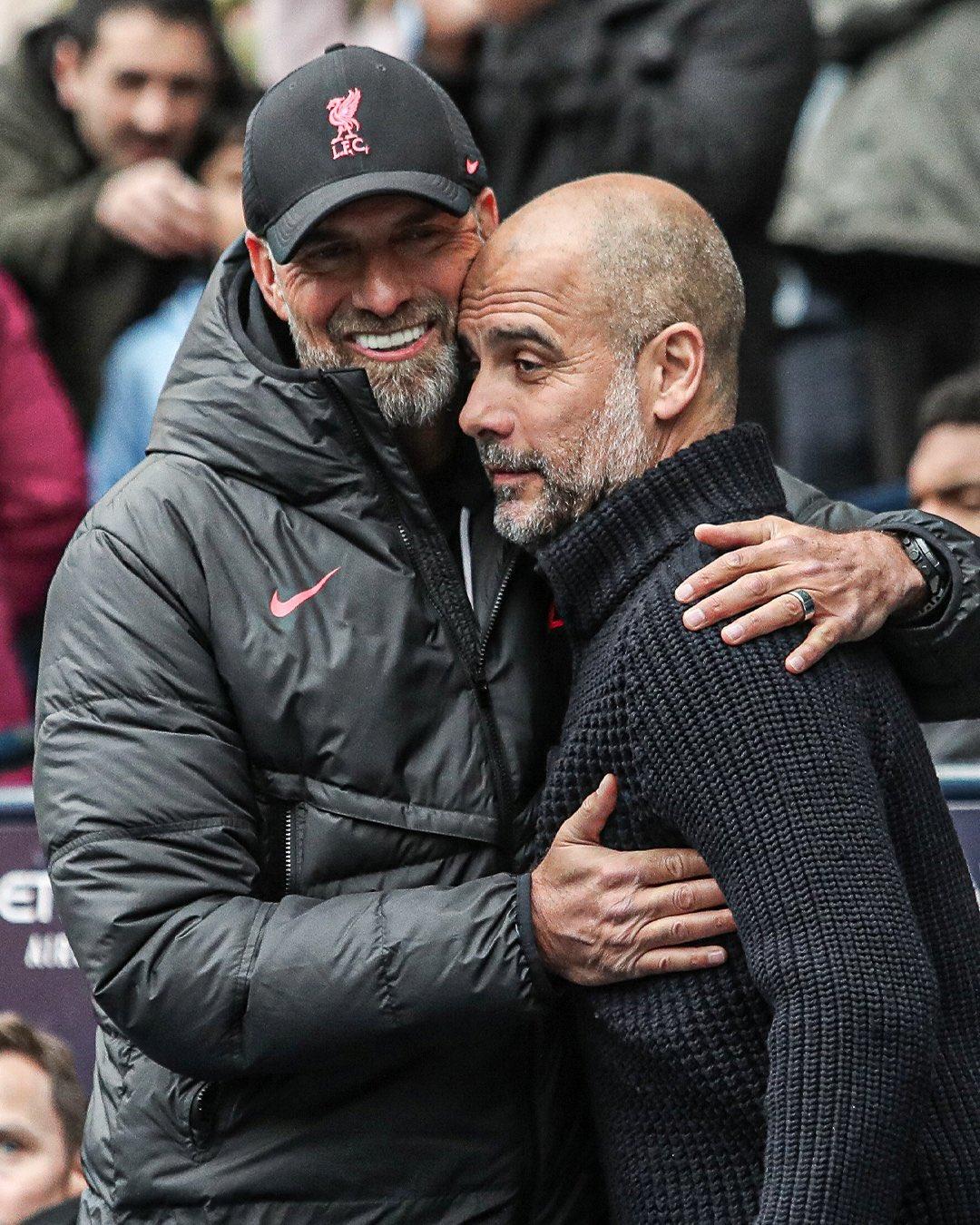 Klopp y Guardiola