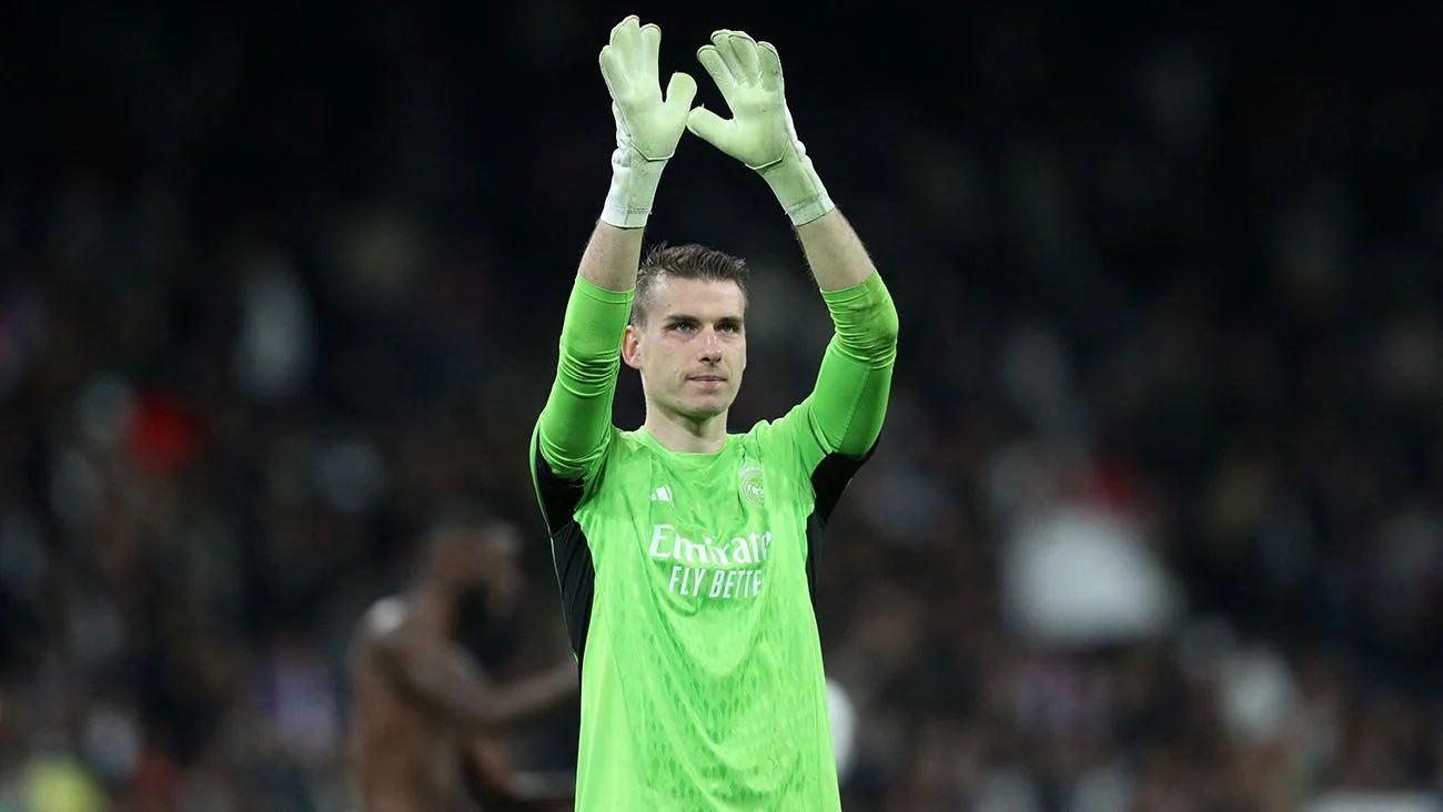 Lunin lo reemplazará.