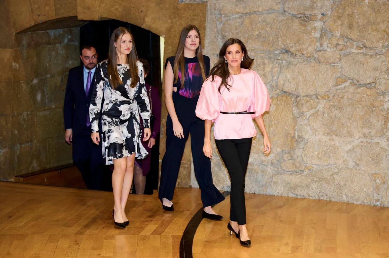 Leonor, Sofía y Letizia