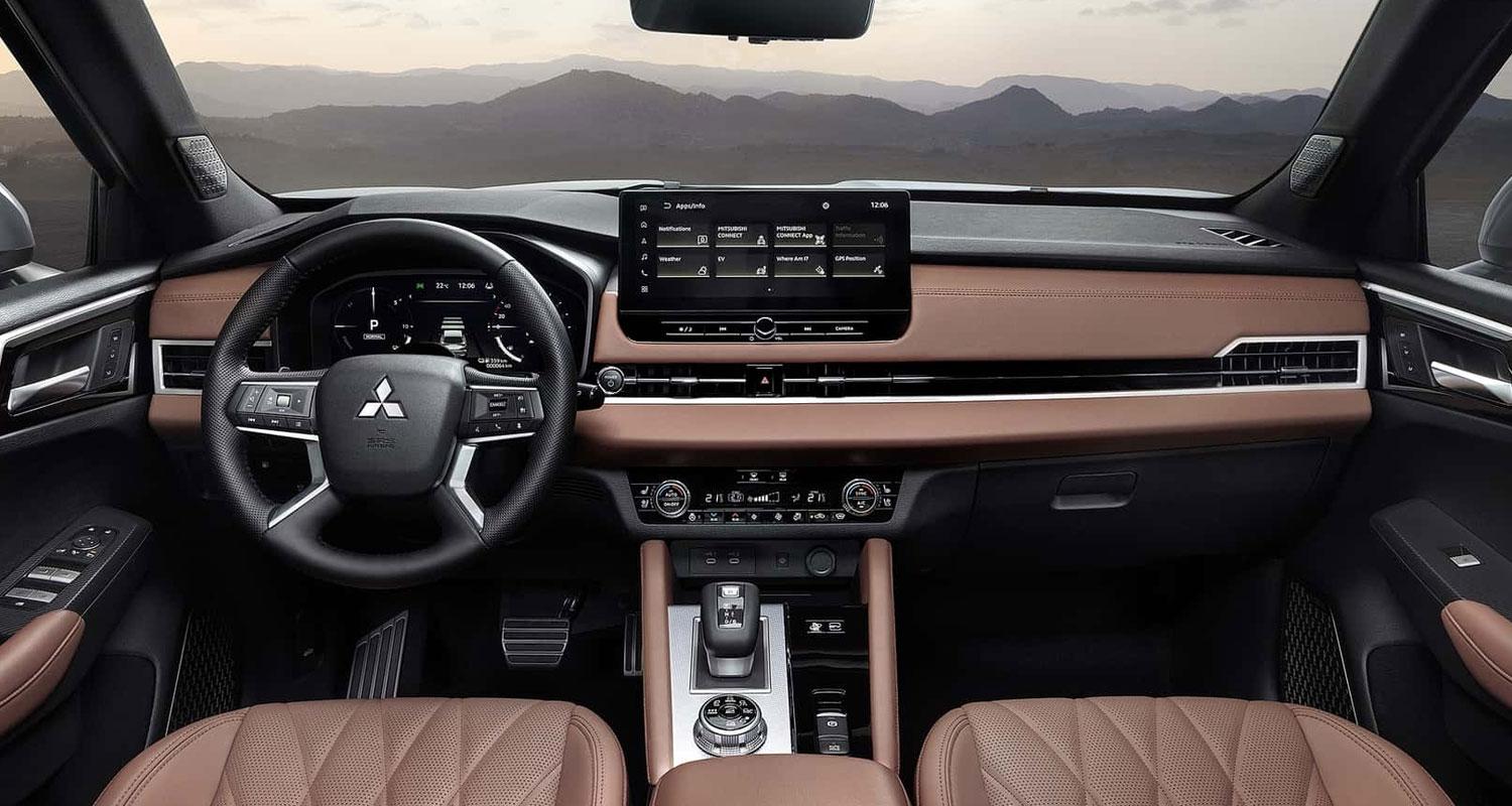 Mitsubishi Outlander PHEV interior