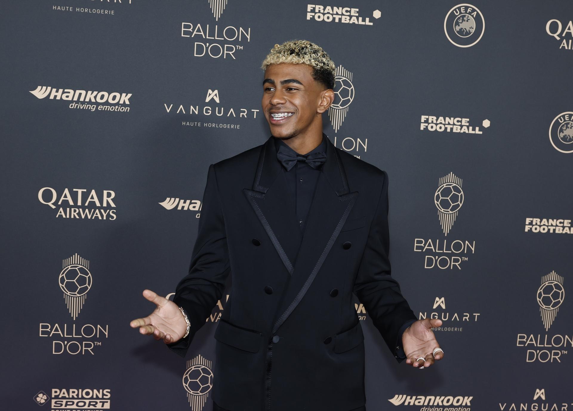 Lamine Yamal en el Balón de Oro