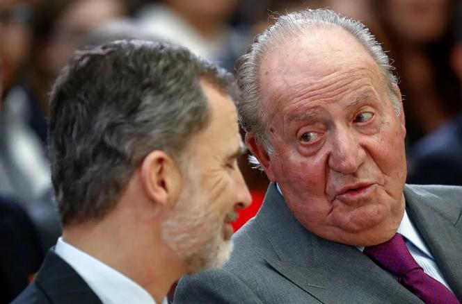 Felipe VI y Juan Carlos I