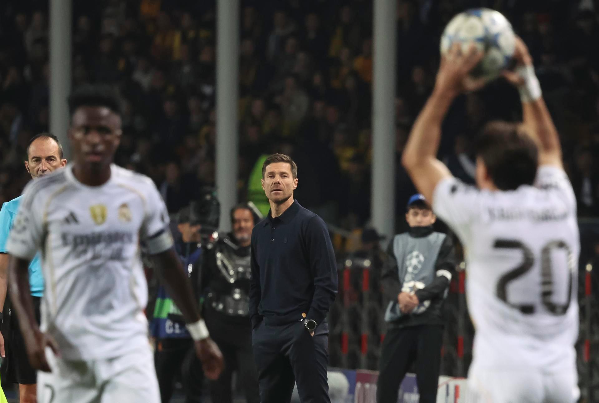 Vinicius, Xabi Alonso y Fran García - EFE