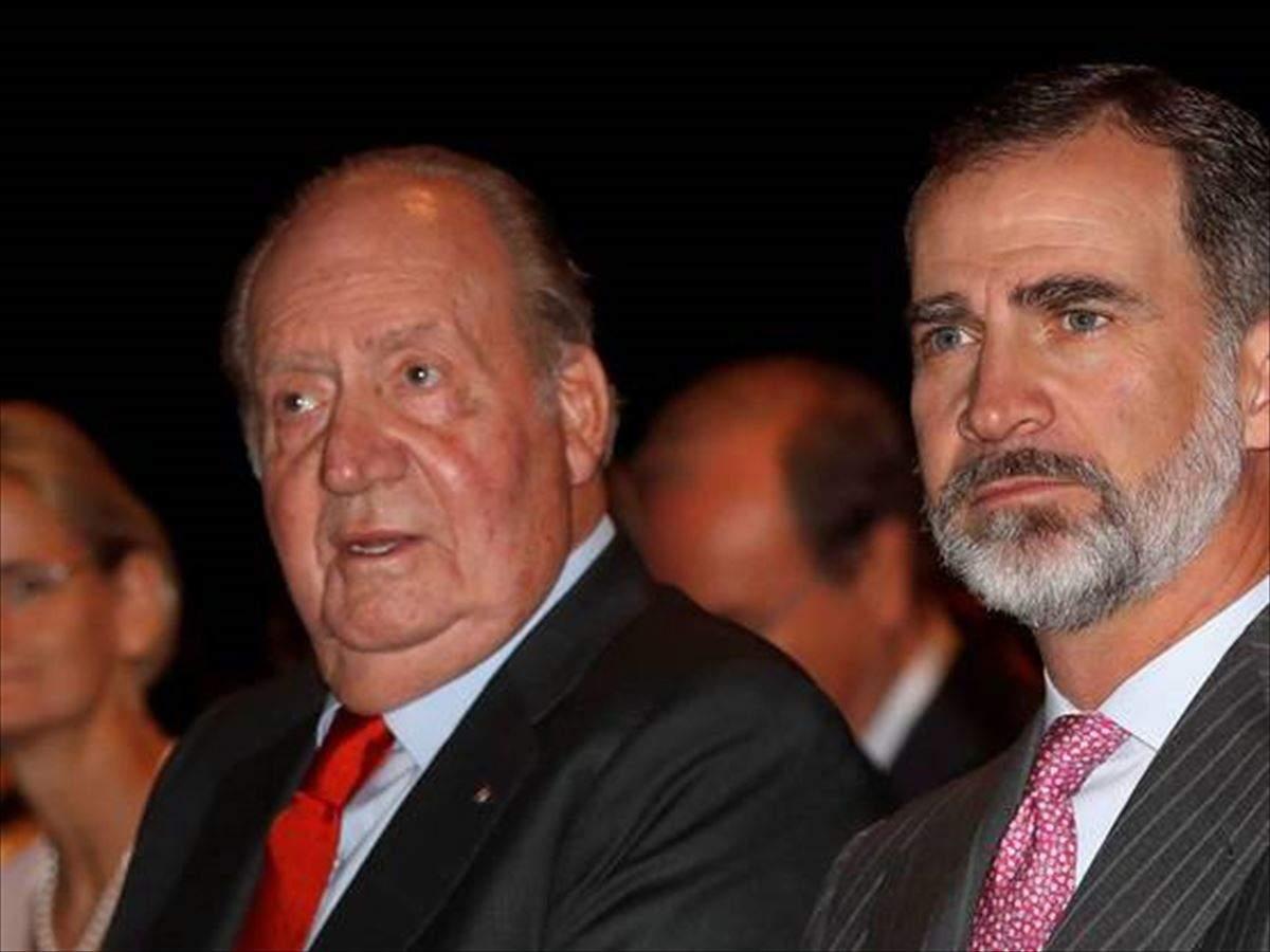 Juan Carlos I y Felipe VI