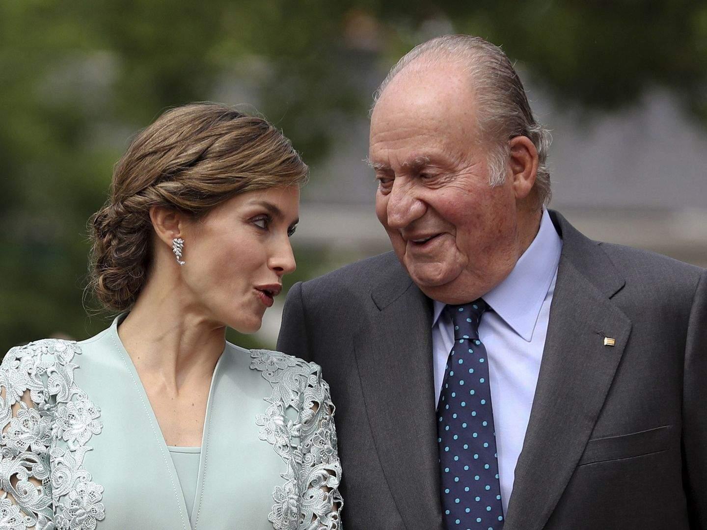 Letizia y Juan Carlos I