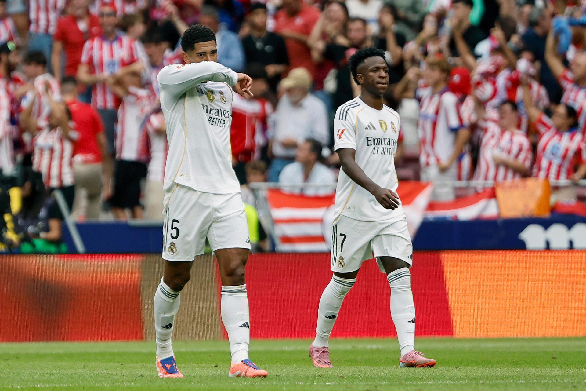 Jude Bellingham y Vinicius - EFE