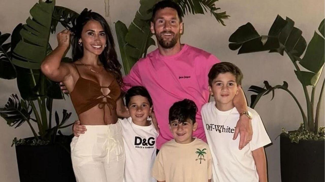 Leo Messi familia