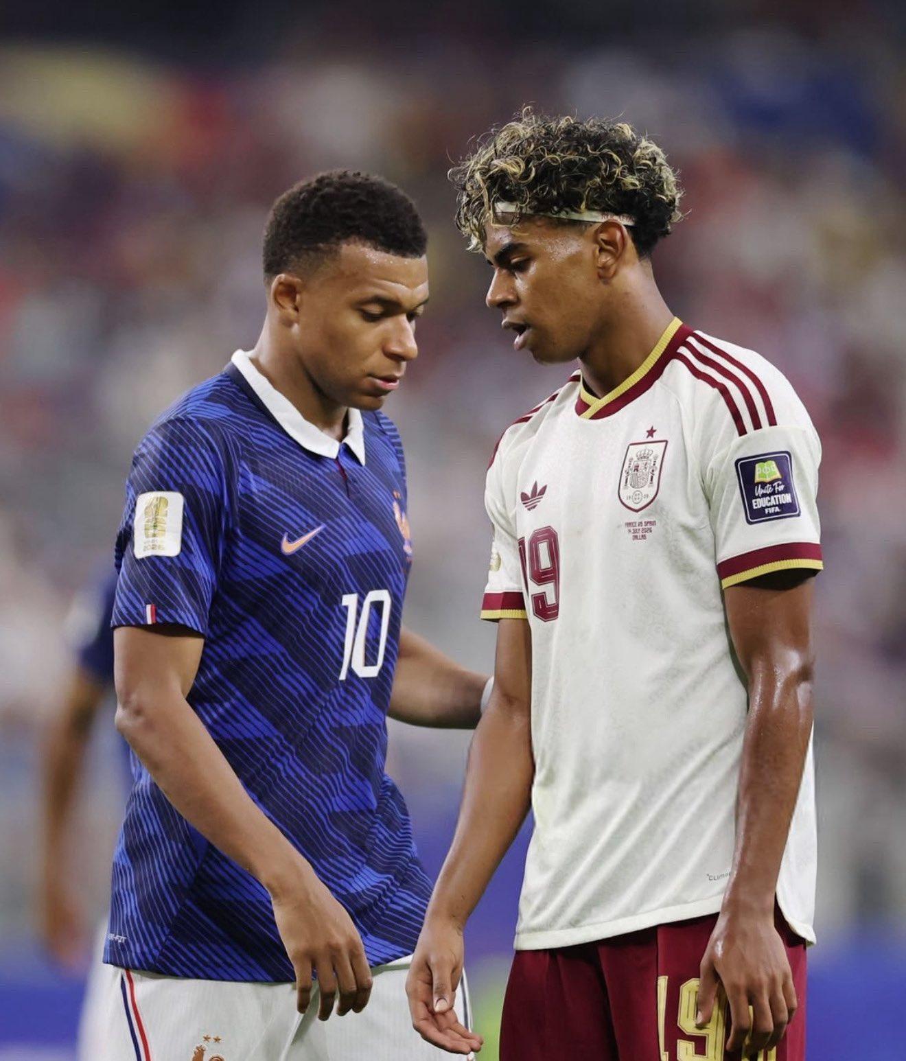 Lamine y Mbappé