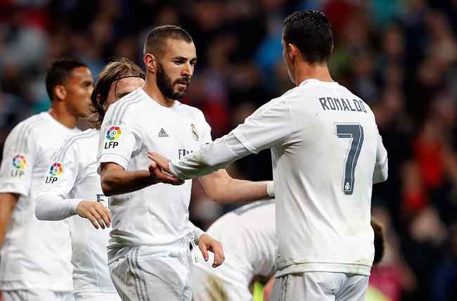 Benzema y Cristiano