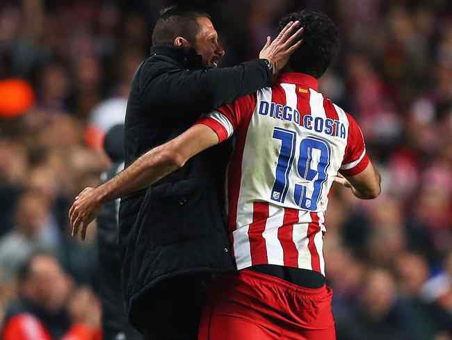 Diego Costa y el Cholo