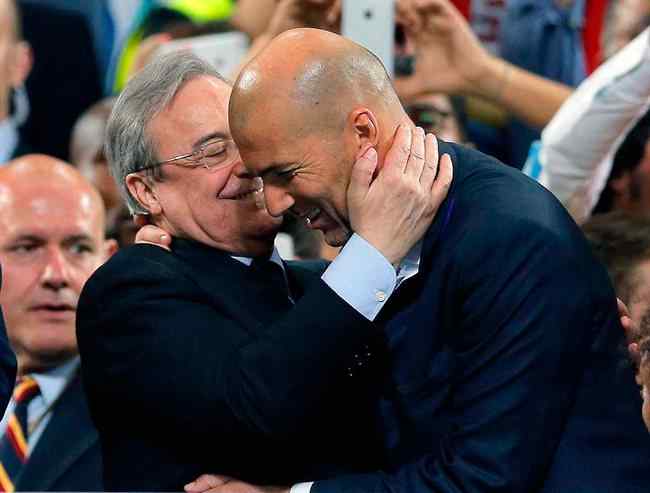 Zidane y Florentino