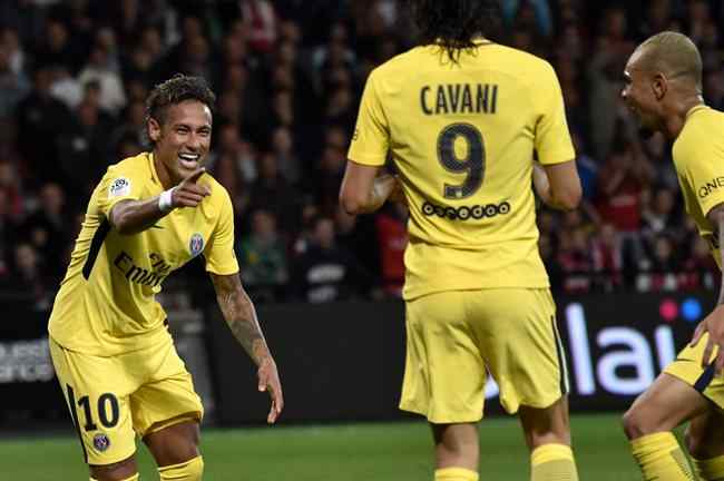 Neymar y Cavani